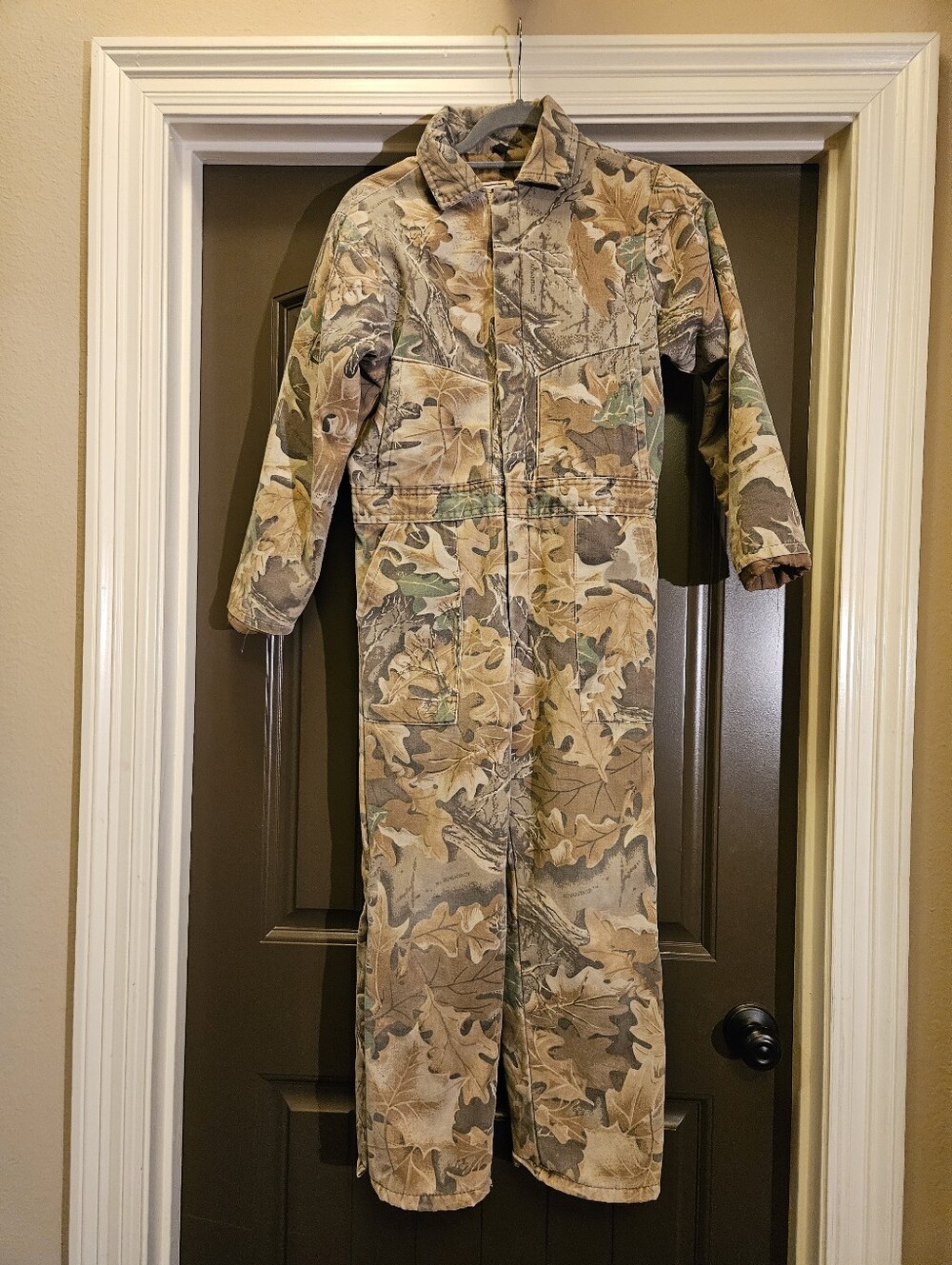 Walls Youth Blizzard Pruf Insulated Camo Coveralls - 14 Regular